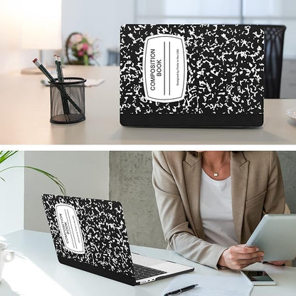 Fintie Case for MacBook Air 13.6 Inch A3113 A2681 (2022 2023 2024 Release) - Snap On Hard Shell Cover for MacBook Air 13.6" M2 M3 Chip with Liquid Retina Display and Touch ID (Composition Book)