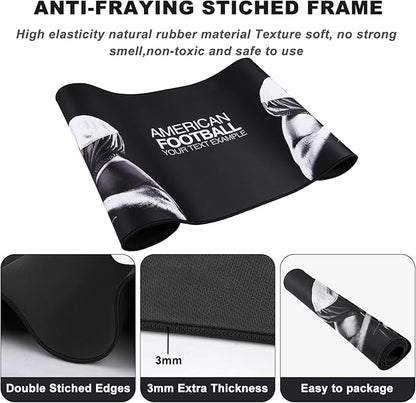 Desk Mat Large Office Desk Pad, Large Mouse Pad, Gaming Mouse Pad, 31.5" x 15.7" Large Keyboard Mousepad with Non-Slip Waterproof Rubber Base for Computers Laptop Desk Home Office Accessories