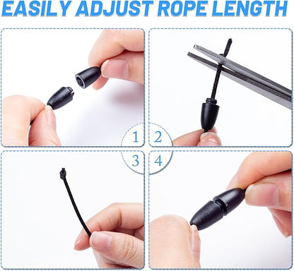 9 in 3 Sets Retractable Lanyard for ID Badge Teacher Lanyard with ID Holder Breakaway Lanyard for Women Nurse Badge Reel Lanyard School Silicone Beaded Lanyard Cute for Women