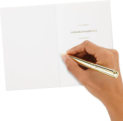 Hallmark Signature Wedding Card, Bridal Shower Card, Engagement Card (Rest of Your Lives)