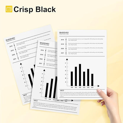 SHEENGO Remanufactured Ink Cartridge Replacement for HP 85A (Black 4 Pack)