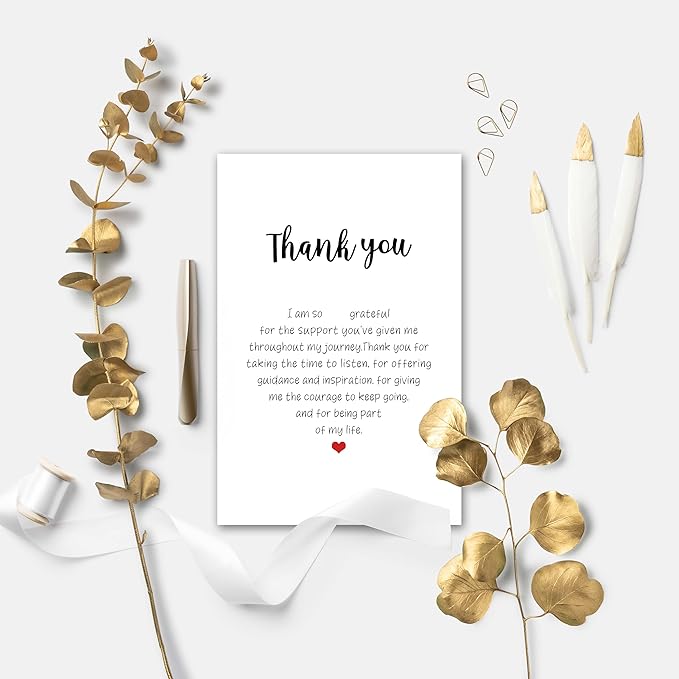 Heartwarming Thank You Card for Him Her, Funny Appreciation Card for Teacher Boss, Sweet Thank You Card for Friends Family, Friendship Card, Thank You for Being Part Of My Life