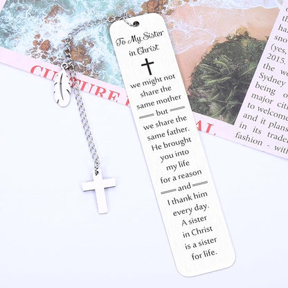 Sister in Christ Gifts, Secret Sister Gifts for Women Christian, Sister Birthday Gifts, Christian Sister Bookmark, Religious Gifts for Women Sisters, Faith Based Gifts, Big Sister Gifts for Girls