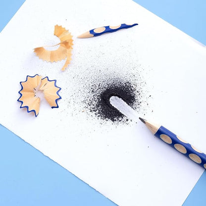 M&G 12 Pcs Triangular Pencils for Kids, Triangular Pole with Grip Correction HB Pencils, Pre-sharpened, Graphite Wood Pencils with Smooth Writing for School, Office, Painting, Sketching, Weddings