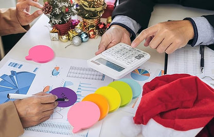 Bubble Sticky Notes 3x3 in, 8 Pads, Super Cute Bright Color Strong Adhesive Post, Clean Removal, 82 Sheets/pad