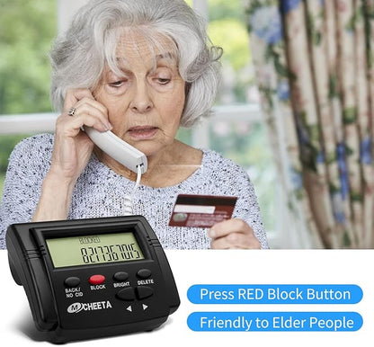 Call Blocker for Landline Phones Telephone 2000 Caller ID Box Blocking One Touch Number Block Device Block Unwanted Robocalls and Nuisance Calls