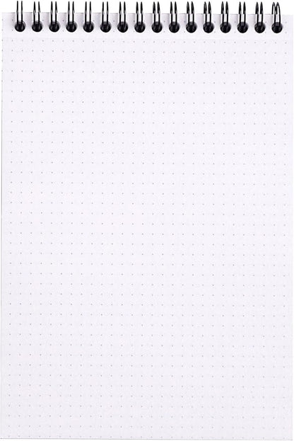 Rhodia Wirebound Notepad, A5, Dot - Black