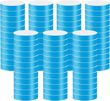 1400 Pack Wristbands for Events Paper Wristbands Waterproof Paper Bracelets Neon Wrist Bands Colored Wristbands Adhesive Hand Bands Armbands for Concerts(Blue)