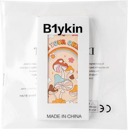 B1ykin Sticky Notes Set - Cartoon Theme Cute Self-Stick Notes Pad Teacher Appreciation Gifts， Self-Adhesive Writing Memo Pages Sticky to Do Notepad for Kids Employee School Office (Retro Mushroom)