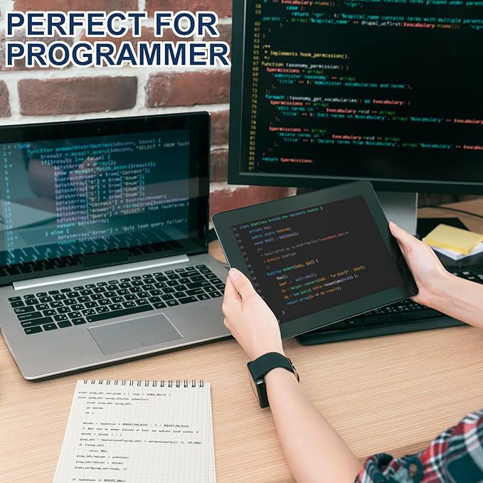 Graph Paper Spiral Notepad A5 Top Wirebound Notepad Grid Notebook Steno Pads Memo Notebook Grid Paper 140 Pages for Writing Sketching Drawing Office Supplies(Blue,12 Pack)