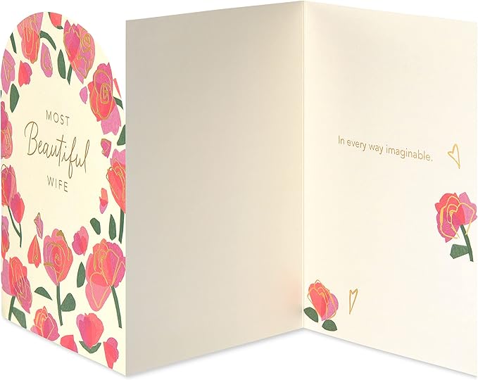 American Greetings Romantic Card for Wife (Every Way Imaginable)