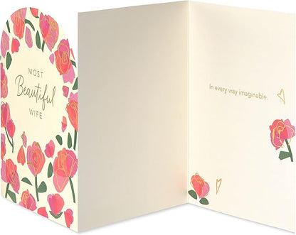 American Greetings Romantic Card for Wife (Every Way Imaginable)