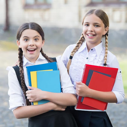 LABUK 24pcs A5 Journals Notebooks Bulk, 5.5x8.5in Lined Notebook Bulk, Colors Journal for Writing, Office, School 60 Pages