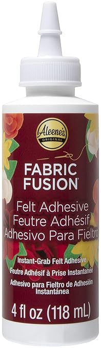 Aleene's Felt Adhesive Fabric Glue, White (43234) (Pack of 2)