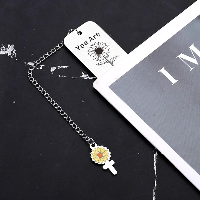 Stocking Stuffers for Women, Stocking Stuffers for Girls, Baptism Gifts for Girl, Confirmation Gifts for Teen Girls, First Communion Gifts for Girls Religious Bible Bookmark Christian Gifts for Women