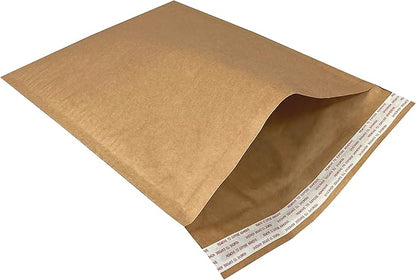 Honeycomb paper padded envelope sealable mailers (50, #4-9.5" x 13.5")