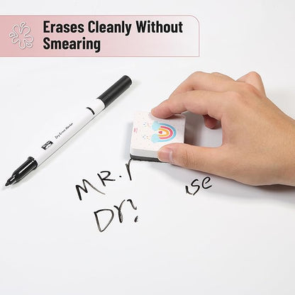 Mr. Pen- Dry Erase Markers, Fine Tip, 4 Pack, Assorted Colors, White Board Markers Dry Erase Fine Tip Markers, Whiteboard Markers, Dry Erase Pens, Dry Erase Markers Fine Tip