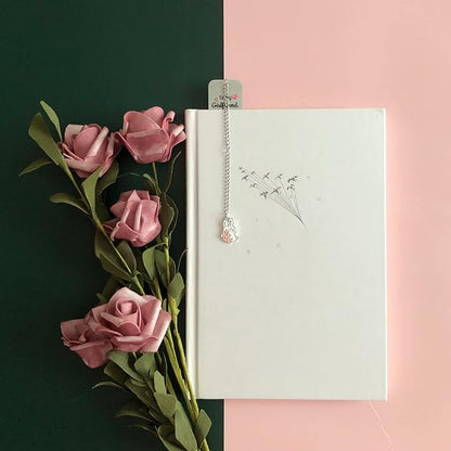 Girlfriend Bookmarks Birthday Gift Woman Christmas Encourage Bookmark Valentines Day Distance Miss You Rabbit Present Appreciate Engagement Love Reminder Keepsakes Sweet I Love Proud of You for Her