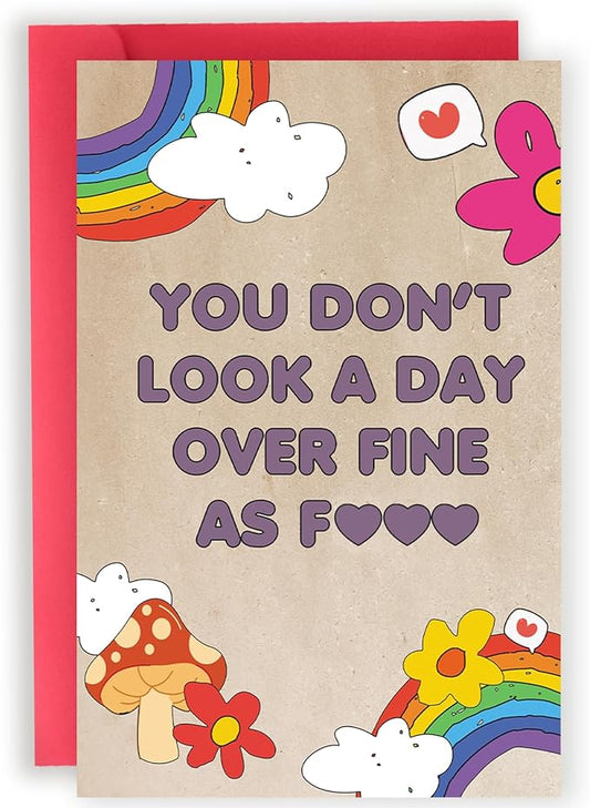 Funny Birthday Card for Women, Best Friend Card, Wife Birthday Gifts, Cute Bday Gifts for Sister Bestie Girlfriend