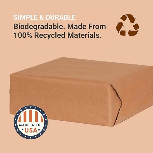 AVIDITI Shipping Paper Roll 24"L, 1-Pack | Large Kraft Paper Roll for Packing, Moving and Storage