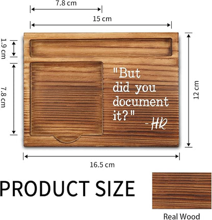 Thank You HR Sticky Note Holder, Funny Human Resources Gifts, HR Gifts for Coworkers, HR Retirement Graduation Appreciation Gifts for Women, Men, Self-Stick Note Pad Holders ZSS21