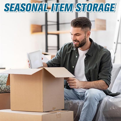 100 Pack Foam Pouches for Packing Supplies Cushion Foam Pouch for Dishes Chinaware Glasses Moving Fragile Items Wrapping and Transportation Storage (2 Sizes)