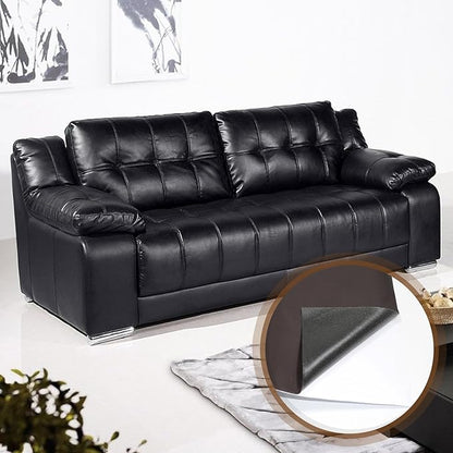 CHEIGHY Leather Repair Patch for Couches Self-Adhesive Leather Repair Tape kit for Furniture Sofa Vinyl Car Seats Couch Chairs Shoes Down Jackets (Brown, 17X79 inch)