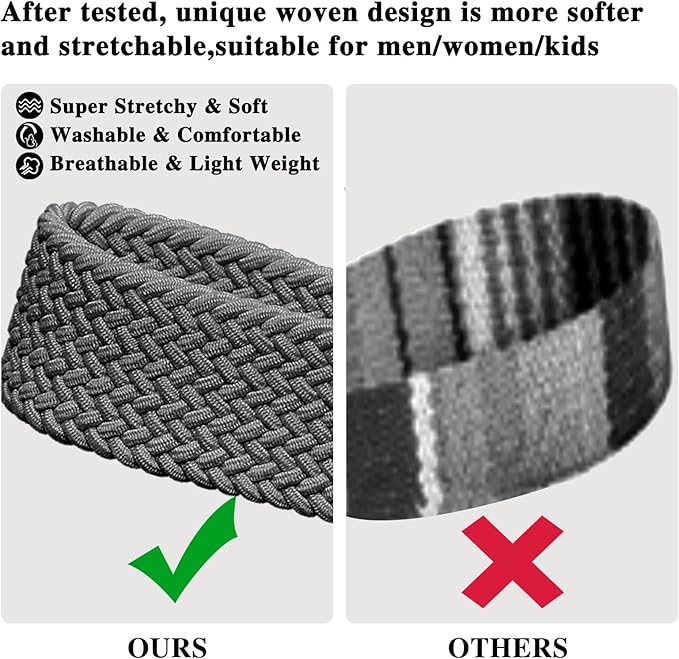 Fishent Stretchy Wristlet Keychain,Braided Cute Wrist Lanyards for Keys, Key Chain Holder for Women Men, Wrist Strap Keychain for Car Keys Phone Camera Wallet ID Badges Card (Space Gray)