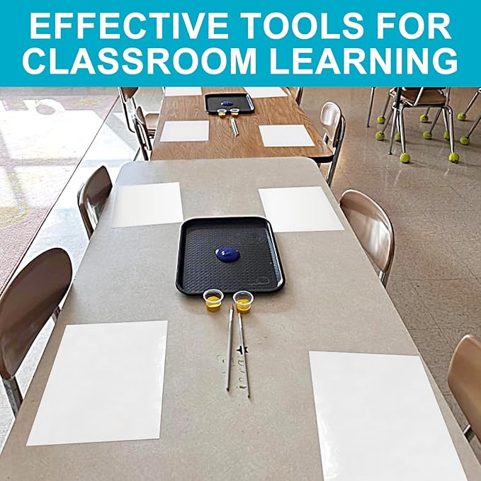 Dry Erase Board Sticker- Whiteboard Stickers-8.27''x11.69'' Removable Dry Erase Sheets- Fridge Dry Erase Paper for Wall/Desk/Refrigerator/Door/Locker/Home/Office/Classroom (White-2Pcs)