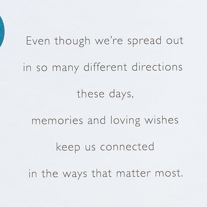 American Greetings Birthday Card (Keep us Connected)