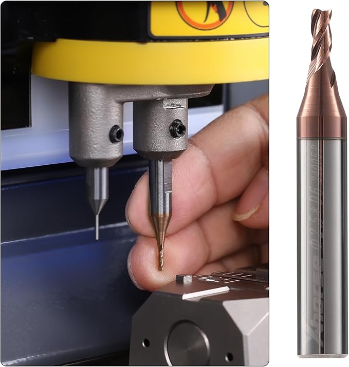 Xhorse 5 PCS Original 2.5mm Milling Cutter for Condor XC-Mini Plus/Plus II/XC-002 and Dolphin XP005/XP005L/XP007 Key Cutting Machine (2.5mm)