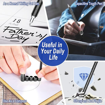 Funny Fidget Gel Pens - Unique Birthday & Father's Day Gifts for Men, Cool Stocking Stuffers for Teen Boys, Easter & Valentine's Day Gifts