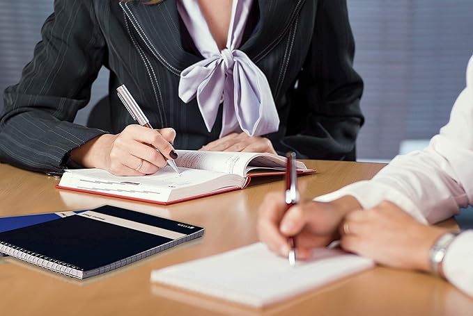 Better Office Products Spiral Steno Pads, 12 Pack, 6 x 9 inches, 80 Sheets, White Paper, Gregg Rule, Assorted Solid Colors (Red, Black, Blue, Green), 12 Steno Notebooks