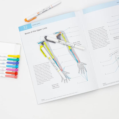 Zebra Pen Mildliner Double Ended Highlighter Set, Broad and Fine Point Tips, Assorted Refresh and Friendly Ink Colors, 10-Pack (78501)