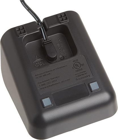 AT&T TL86009 Accessory Cordless Handset, Black/Silver | Requires an AT&T TL86109 Expandable Phone System to Operate