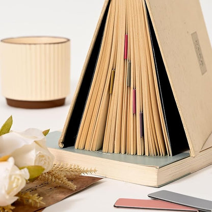 84PCS Magnetic Bookmarks Book Mark, 12 Colors Magnet Bookmark Clips Bulk, Cute Gifts Book Marks for Reading Women Men, Bookmarks for Book Lovers