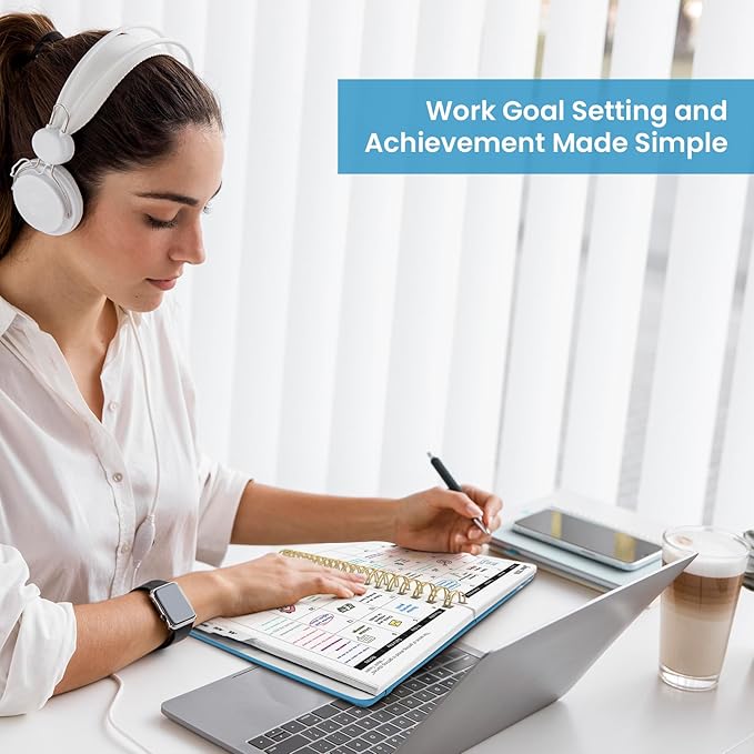 2026 Planner, Weekly and Monthly Planner for Women, January 2026 to December 2026, Pretty Hardcover 2026 Calendar Planner Book with Tabs, Inner Pocket, Spiral Bound, Perfect Office Home School Supplies - 6.3" x 8.5", Summer Valley