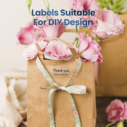 M260 Clear Thermal Labels 1.57'' x 1.18'' (40 x 30 mm), Multi-Purpose Adhesive Transparent Thermal Labels Compatible with Label Maker M110/ M220/ M221/ M120/ M200/M150/M100, 230 Labels/Roll