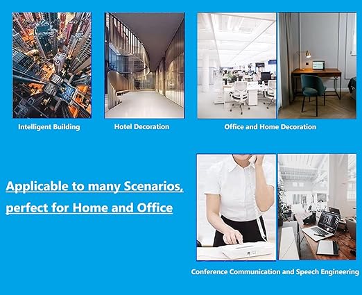 RJ11 Cable 2 Way Telephone Splitter 3 Pack, Black, Splitter 6P4C Connector Phone Line Cord Adapter with Cable for Landline Telephone Wire, Suitable for Telephone, Fax Machine