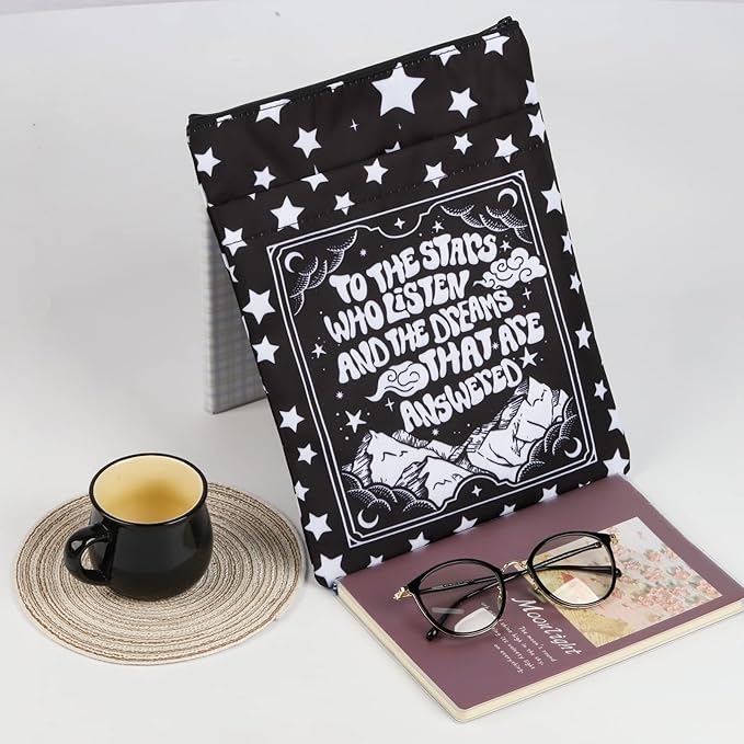 Crescent City Inspired Book Sleeve Velaris Gift Book Lovers Gifts Book Covers for Paperbacks Bookish Gift (to The Stars bs)