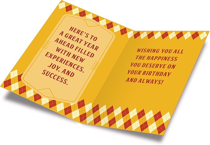 Prime Greetings Brother In Law Birthday Card, Made in America, Eco-Friendly, Thick Card Stock with Premium Envelope 5in x 7.75in, Packaged in Protective Mailer