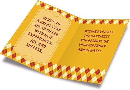 Prime Greetings Brother In Law Birthday Card, Made in America, Eco-Friendly, Thick Card Stock with Premium Envelope 5in x 7.75in, Packaged in Protective Mailer