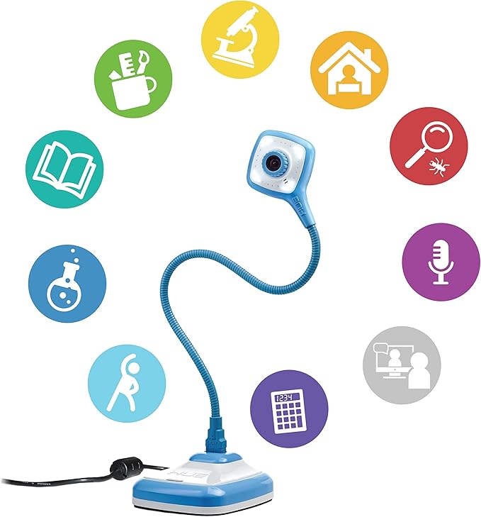 HUE HD Pro Flexible USB Video and Document Camera (Blue)