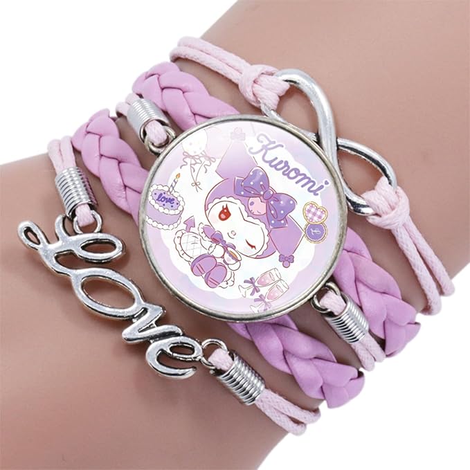 Cute Kumi Crossbody Bag with Adjustable Shoulder Strap and Bracelet Charm, Kawaii Handbag with Zipper, Kumi Wallet Purse Shoulder Bag Coin Pouch Accessories for Women Girls