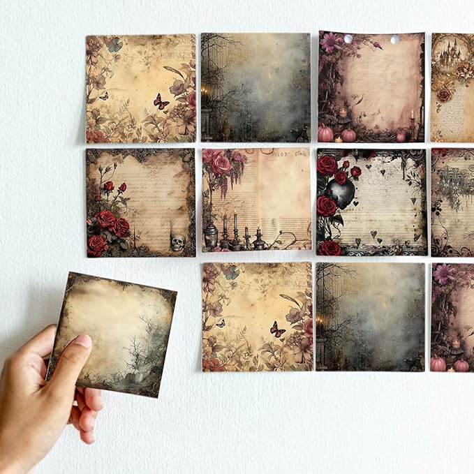 Post it Notes 3x3 Cute and Aesthetic Sticky Notes Planner Notepad - 450 Sheets - Desk Accessories for School, Office, and Home - Ideal Gifts for Teachers, Women, and Coworkers (Dark Rose)