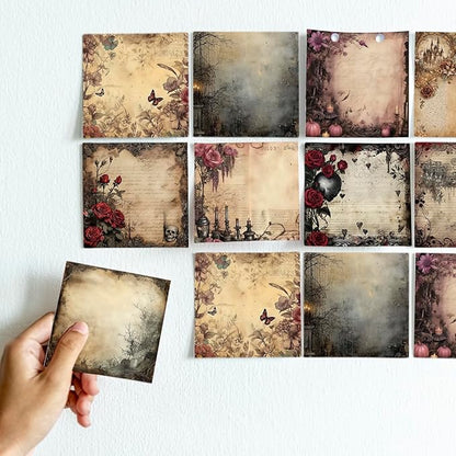 Post it Notes 3x3 Cute and Aesthetic Sticky Notes Planner Notepad - 450 Sheets - Desk Accessories for School, Office, and Home - Ideal Gifts for Teachers, Women, and Coworkers (Dark Rose)