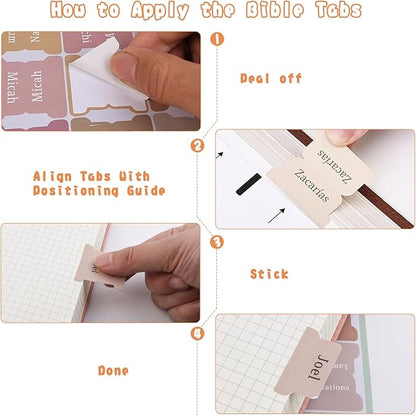 Bible Journaling Kit, Include 6 Bible Highlighters and 6 Pens No Bleed, 90 Laminated Bible Tabs, Magnetic Bookmarks, Sticky Notes, Bible Study Supplies Essentials Set for Women & Men