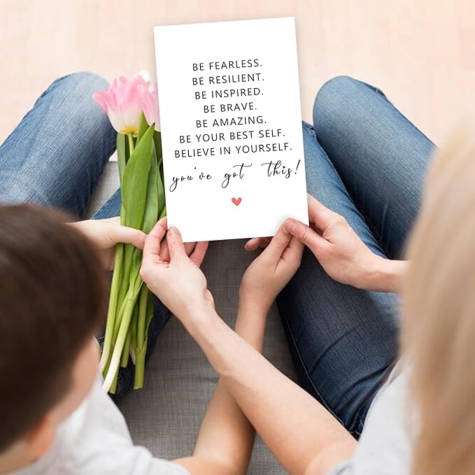 Funny Encouragement Card for Men Women, Support Card, Get Well Card, You Got This Motivate Card, Thinking About You, Promotion Card,Cheer Up Gift for Him Her Coworker Friends