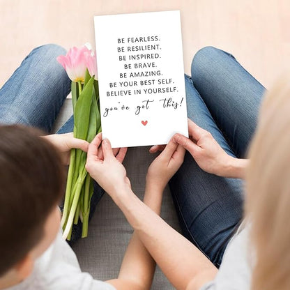 Funny Encouragement Card for Men Women, Support Card, Get Well Card, You Got This Motivate Card, Thinking About You, Promotion Card,Cheer Up Gift for Him Her Coworker Friends