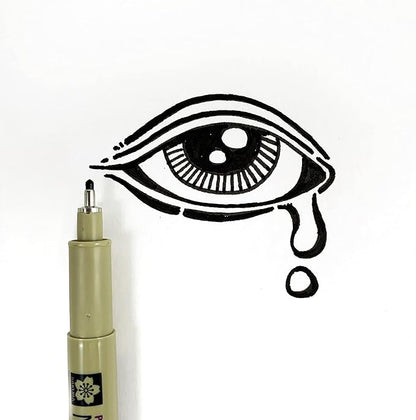 SAKURA Pigma Micron Fineliner Pens - Archival Black Ink Pens - Pens for Writing, Drawing, or Journaling - Assorted Point Sizes - 6 Pack